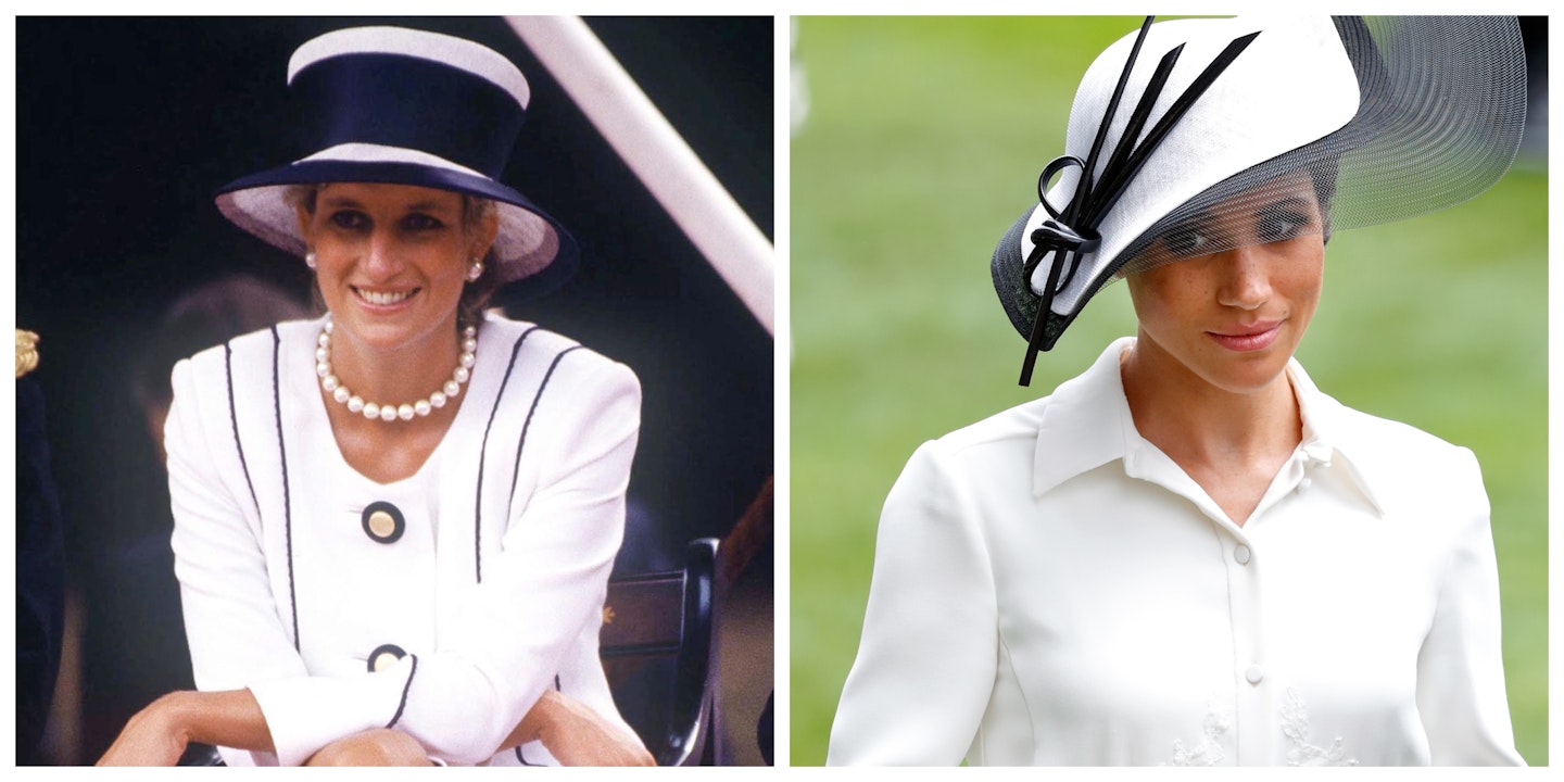 All The Times Meghan Markle Dressed Like Princess Diana